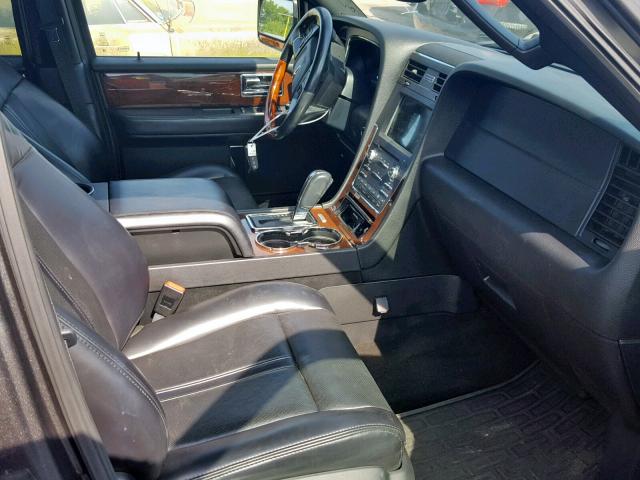 5LMJJ2JT8HEL02214 - 2017 LINCOLN NAVIGATOR ნაცრისფერი ფოტო 5