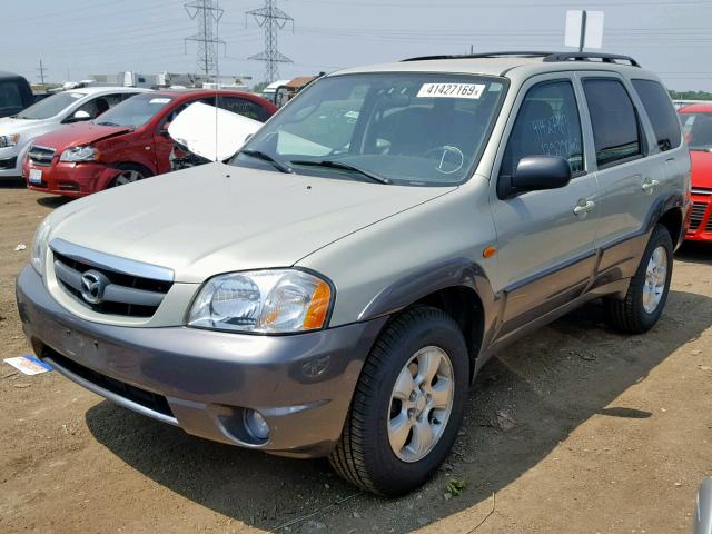 4F2CZ06113KM41017 - 2003 MAZDA TRIBUTE ES 米色 照片 2
