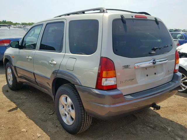 4F2CZ06113KM41017 - 2003 MAZDA TRIBUTE ES 米色 照片 3