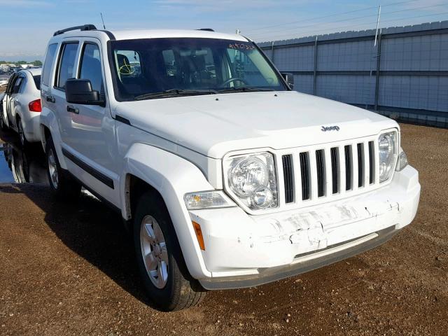 1J4PN2GK2BW538163 - 2011 JEEP LIBERTY SP WHITE photo 1