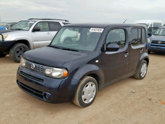 JN8AZ2KR7AT153643 - 2010 NISSAN CUBE BASE BLACK photo 2