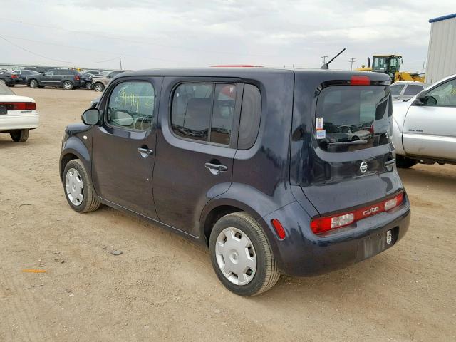 JN8AZ2KR7AT153643 - 2010 NISSAN CUBE BASE BLACK photo 3