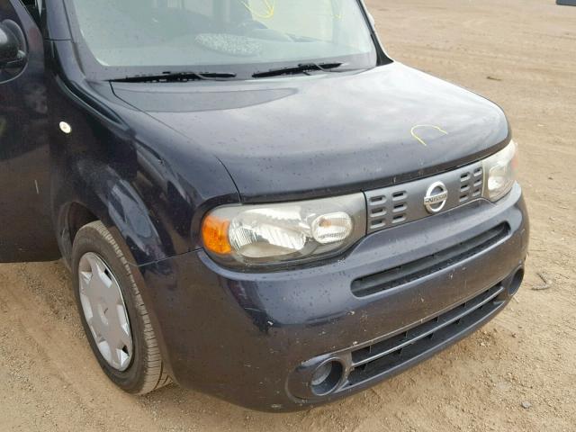 JN8AZ2KR7AT153643 - 2010 NISSAN CUBE BASE BLACK photo 9