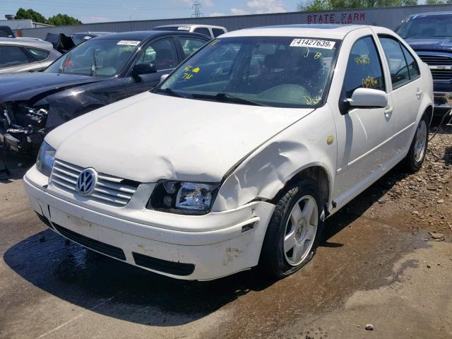 3VWSA29M7YM069359 - 2000 VOLKSWAGEN JETTA GLS WHITE photo 2