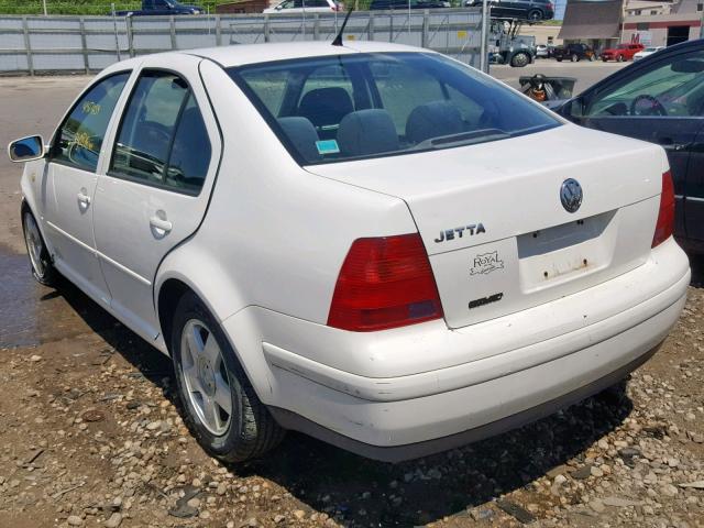 3VWSA29M7YM069359 - 2000 VOLKSWAGEN JETTA GLS WHITE photo 3