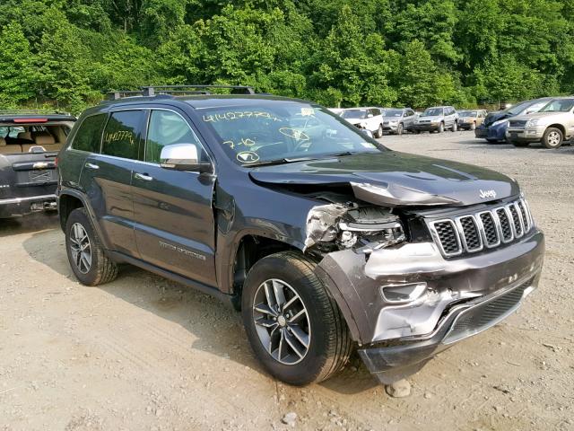 1C4RJFBG1HC913278 - 2017 JEEP GRAND CHER GRAY photo 1