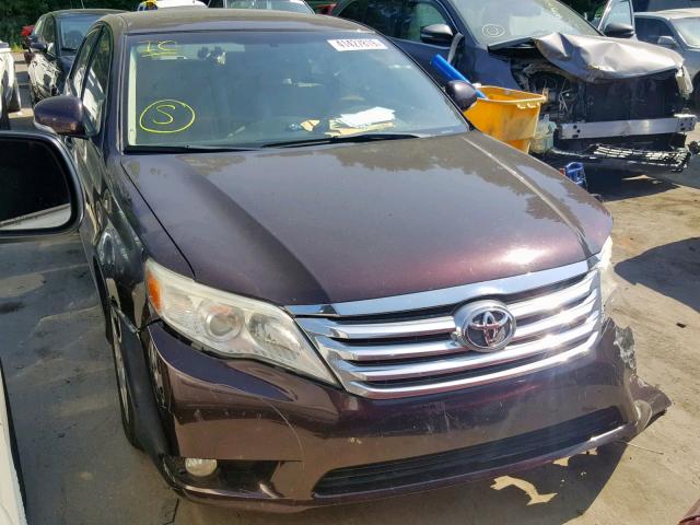 4T1BK3DB1BU388797 - 2011 TOYOTA AVALON BAS PURPLE photo 1