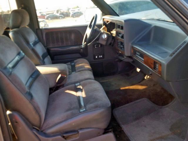 1B7GL23Y9MS283432 - 1991 DODGE DAKOTA SILVER photo 5