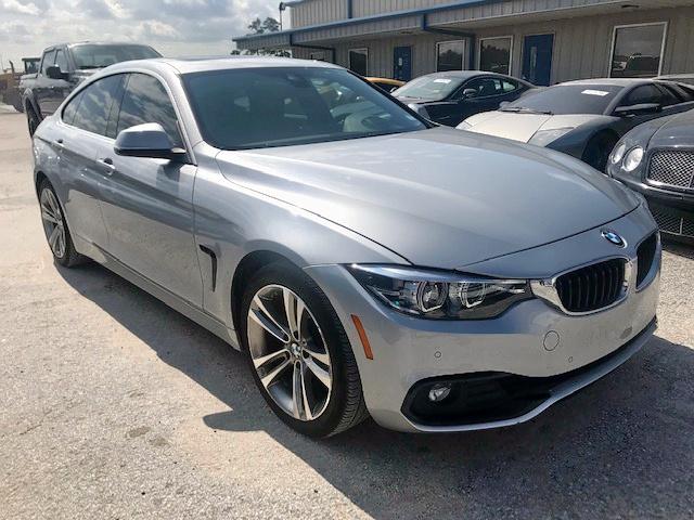 WBA4J1C51JBG79505 - 2018 BMW 430I GRAN SILVER photo 1