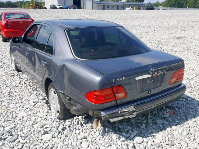 WDBJF72F9VA368027 - 1997 MERCEDES-BENZ E 420 GRAY photo 9