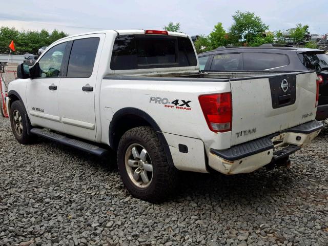 1N6AA0EC9CN326923 - 2012 NISSAN TITAN S WHITE photo 3