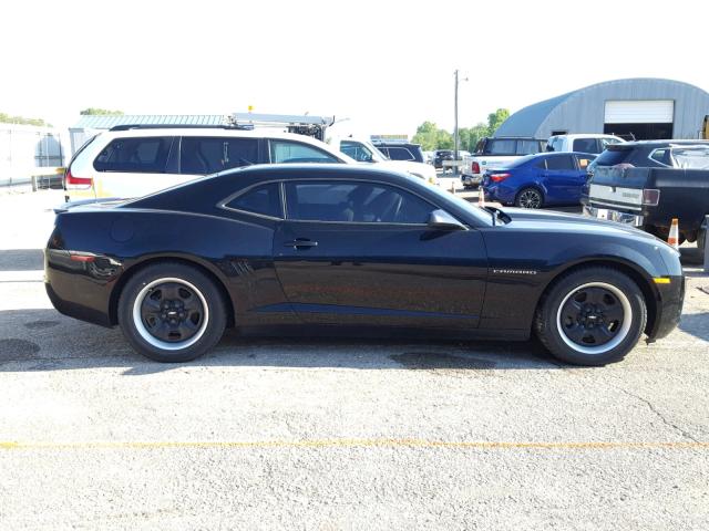 2G1FE1E31D9168514 - 2013 CHEVROLET CAMARO LS BLACK photo 9