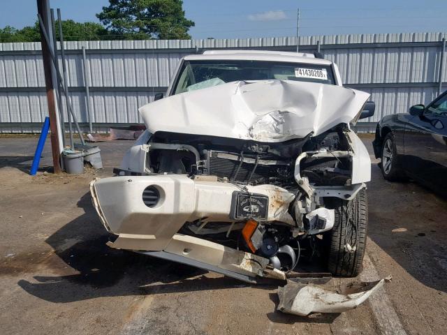 1J8HG48K36C334969 - 2006 JEEP COMMANDER WHITE photo 7