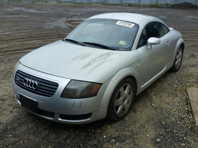 TRUUC28N2Y1053993 - 2000 AUDI TT QUATTRO SILVER photo 2