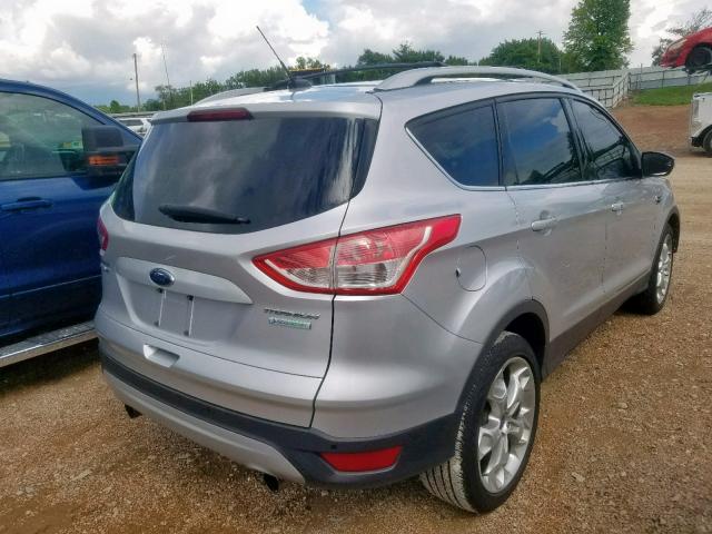 1FMCU0J91DUC45396 - 2013 FORD ESCAPE TIT SILVER photo 4