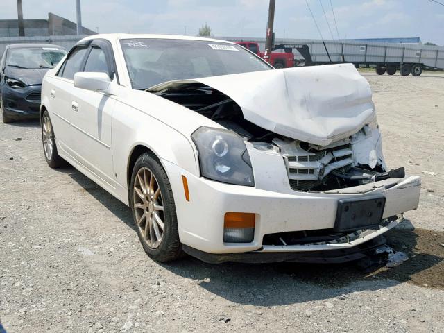 1G6DP577070126420 - 2007 CADILLAC CTS HI FEA WHITE photo 1