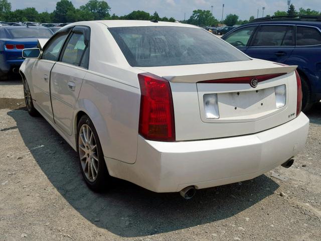 1G6DP577070126420 - 2007 CADILLAC CTS HI FEA WHITE photo 3