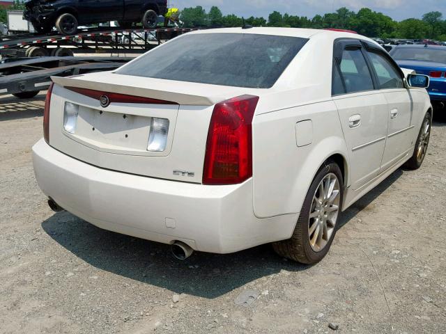 1G6DP577070126420 - 2007 CADILLAC CTS HI FEA WHITE photo 4