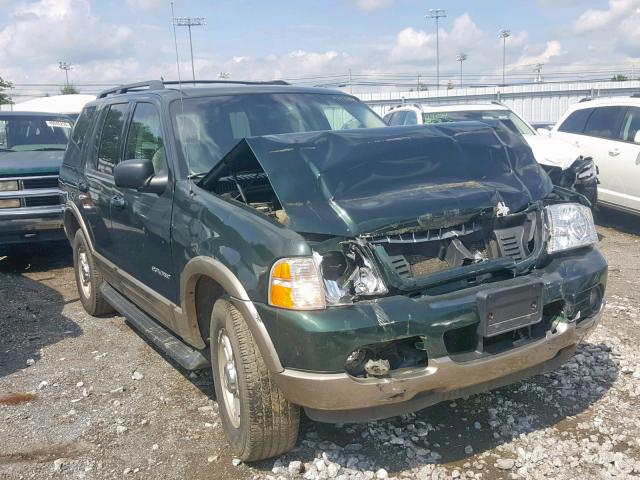 1FMDU74E32UB89710 - 2002 FORD EXPLORER E GREEN photo 1