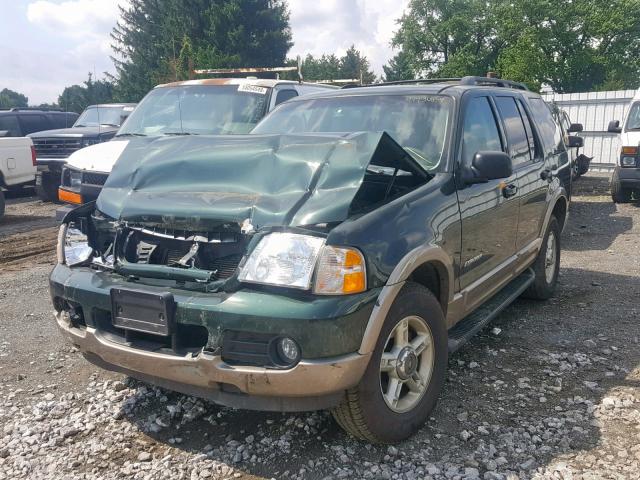 1FMDU74E32UB89710 - 2002 FORD EXPLORER E GREEN photo 2