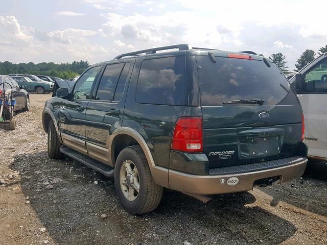 1FMDU74E32UB89710 - 2002 FORD EXPLORER E GREEN photo 3