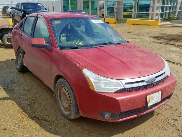 1FAHP36NX9W256004 - 2009 FORD FOCUS SES RED photo 1