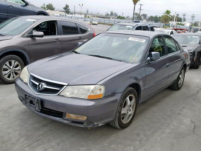 19UUA56683A010217 - 2003 ACURA 3.2TL CHARCOAL photo 2