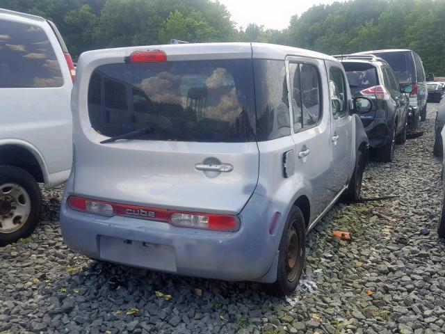 JN8AZ2KR4AT170772 - 2010 NISSAN CUBE BASE BLACK photo 4