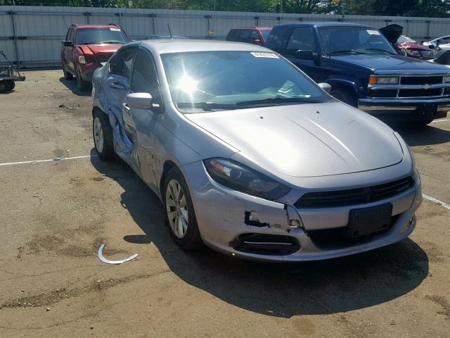 1C3CDFBB4ED920589 - 2014 DODGE DART SXT SILVER photo 1