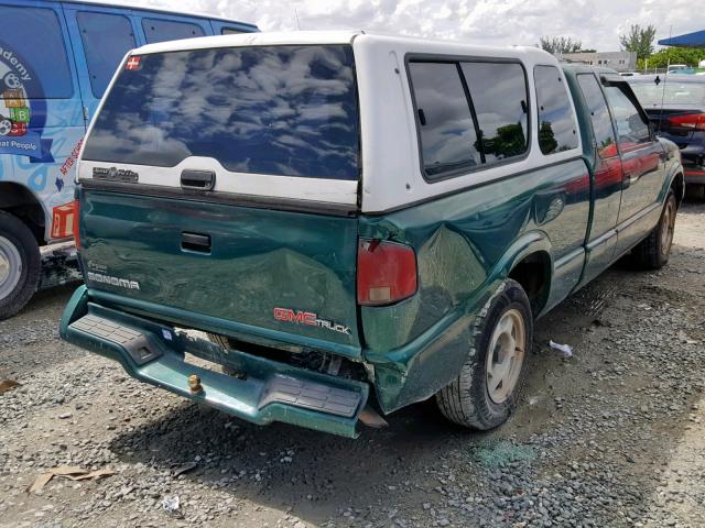 1GTCS1946T8534015 - 1996 GMC SONOMA GREEN photo 4