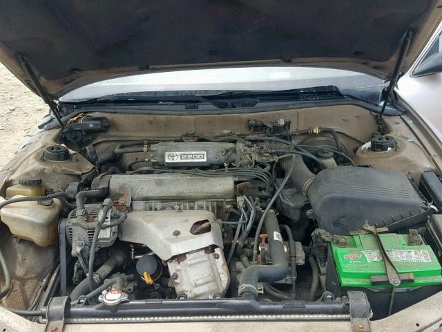 4T1BG12K8TU716288 - 1996 TOYOTA CAMRY DX TAN photo 7