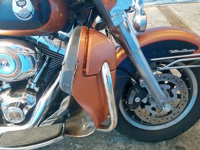 1HD1FC4488Y621449 - 2008 HARLEY-DAVIDSON FLHTCUI 10 BROWN photo 9