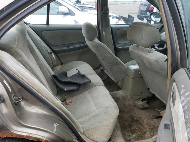 1N4DL01D3WC211331 - 1998 NISSAN ALTIMA XE BROWN photo 6