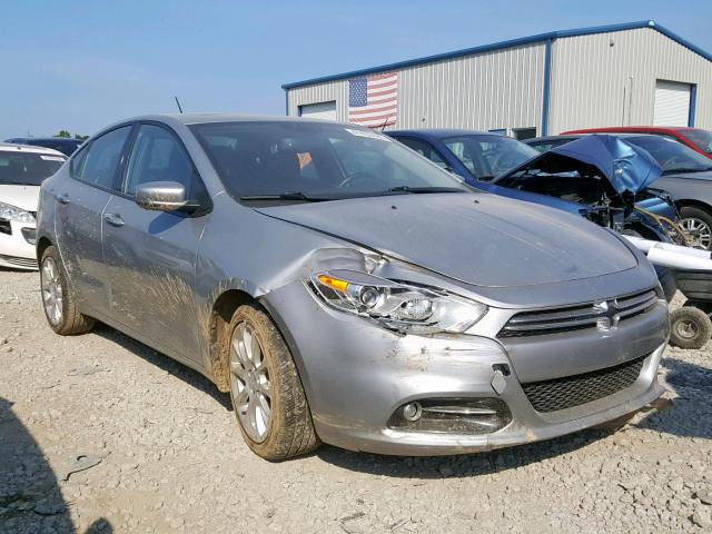 1C3CDFCB0FD174609 - 2015 DODGE DART LIMIT GRAY photo 1