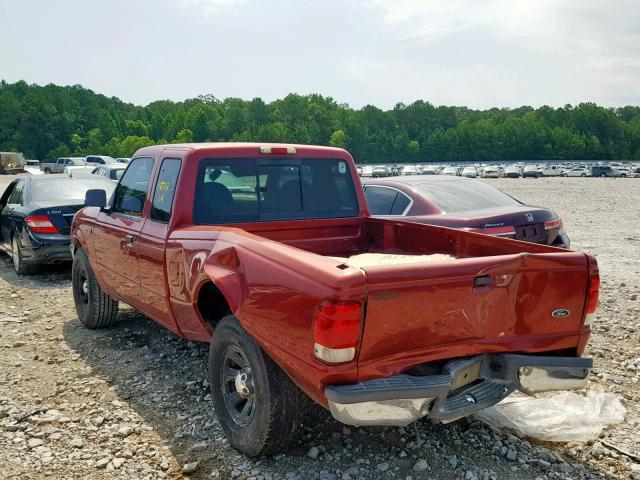 1FTYR14X6YTA40129 - 2000 FORD RANGER SUP RED photo 3