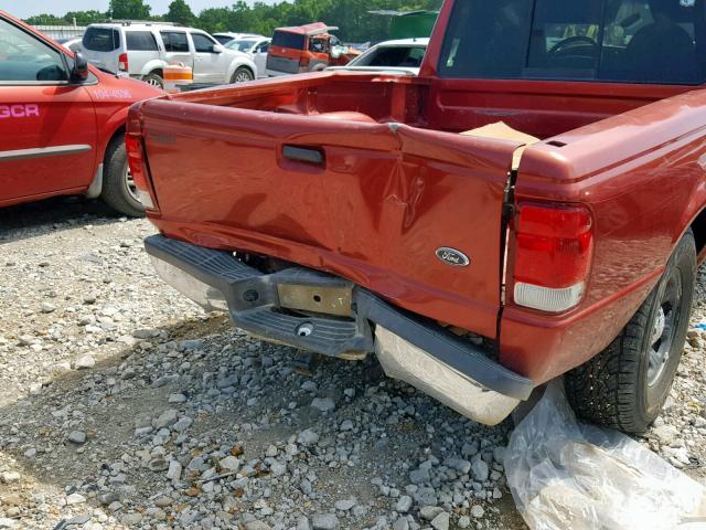 1FTYR14X6YTA40129 - 2000 FORD RANGER SUP RED photo 9