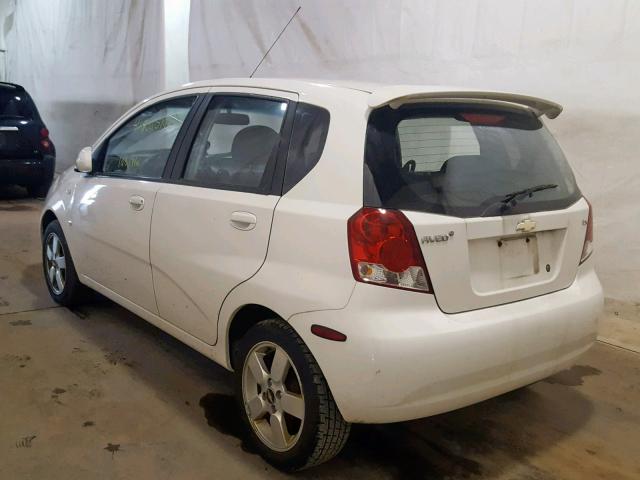 KL1TD66638B086265 - 2008 CHEVROLET AVEO BASE Ağ foto 3