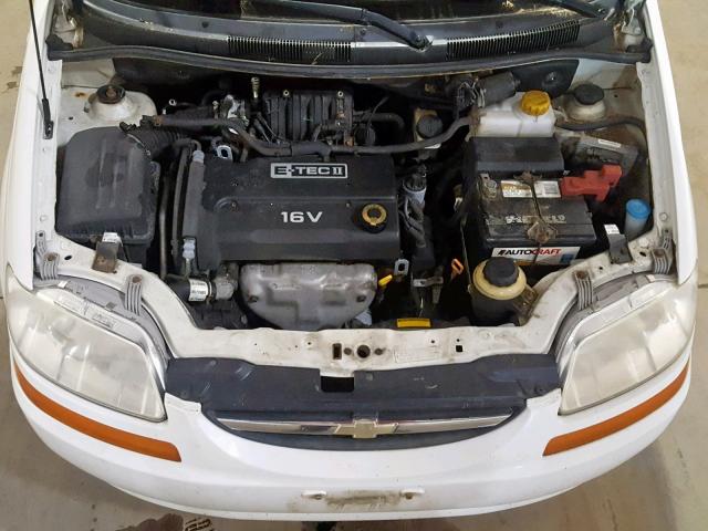 KL1TD66638B086265 - 2008 CHEVROLET AVEO BASE Ağ foto 7