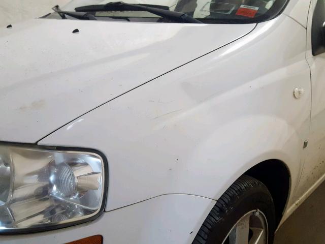 KL1TD66638B086265 - 2008 CHEVROLET AVEO BASE Ağ foto 9