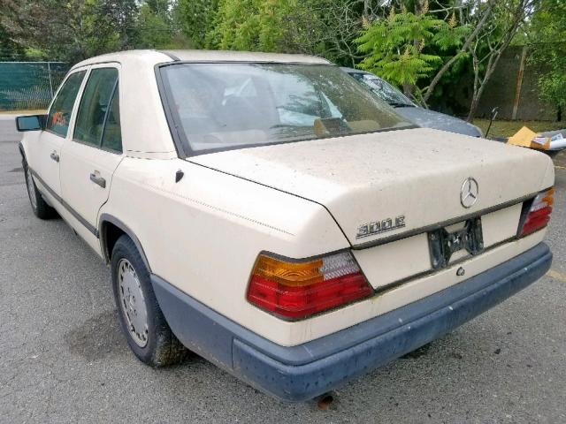 WDBEA30DXGA288197 - 1986 MERCEDES-BENZ 300 E BEIGE photo 3