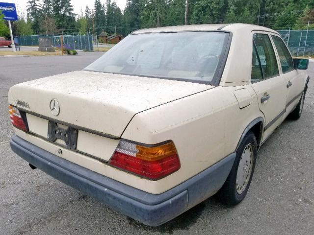 WDBEA30DXGA288197 - 1986 MERCEDES-BENZ 300 E BEIGE photo 4