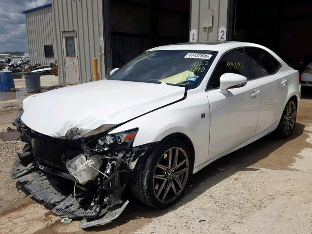 JTHBE1D20F5022490 - 2015 LEXUS IS 350 WHITE photo 2