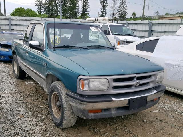 4F4CR16X2RTM06037 - 1994 MAZDA B4000 CAB GREEN photo 1