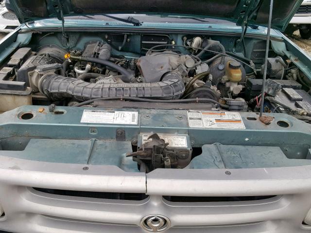 4F4CR16X2RTM06037 - 1994 MAZDA B4000 CAB GREEN photo 7