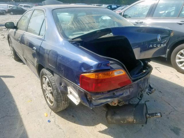 19UUA5668YA008362 - 2000 ACURA 3.2TL BLUE photo 3