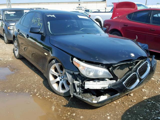 WBANB33505B115456 - 2005 BMW 545 I BLACK photo 1