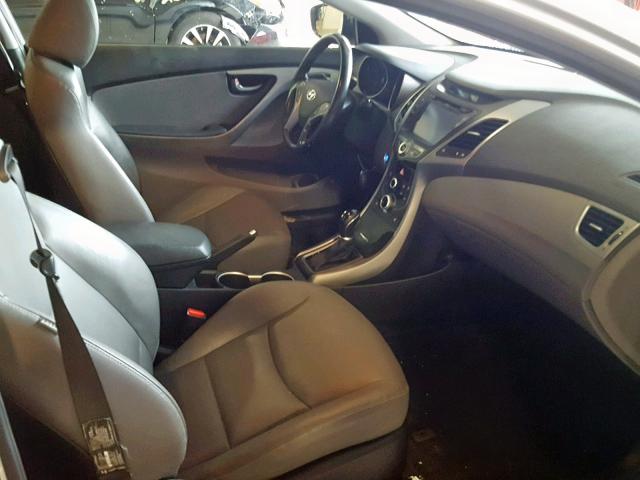 KMHDH6AH5EU028423 - 2014 HYUNDAI ELANTRA CO SILVER photo 5