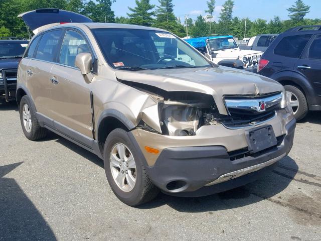 3GSCL33PX8S642944 - 2008 SATURN VUE XE GOLD photo 1