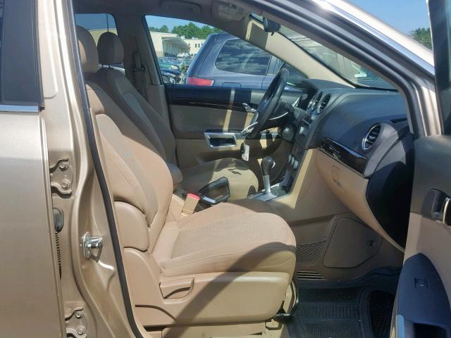 3GSCL33PX8S642944 - 2008 SATURN VUE XE GOLD photo 5