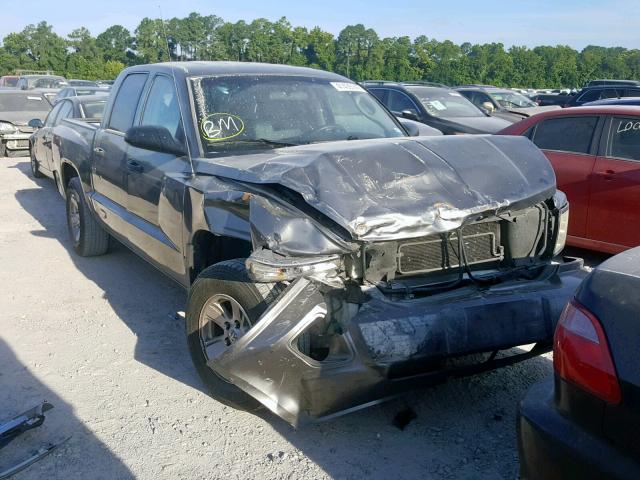 1D7HE48N48S506142 - 2008 DODGE DAKOTA QUA GRAY photo 1